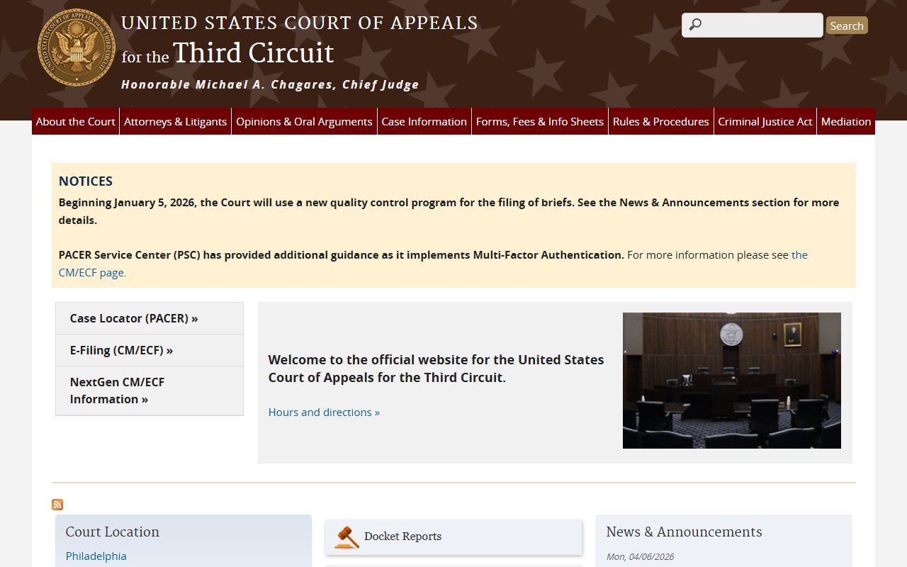 U.S. Court of Appeals for the Third Circuit federal court source